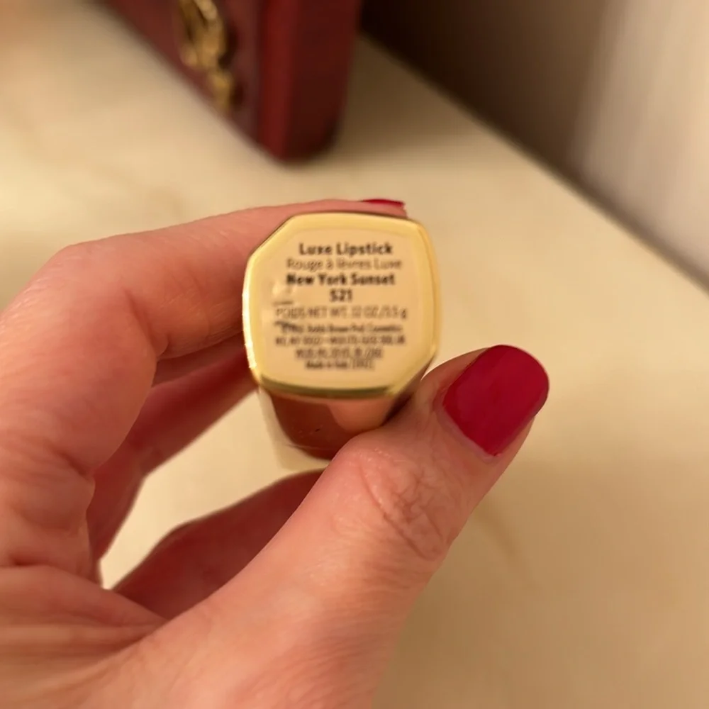 Bobbi Brown New York Sunset Luxe Lipstick 521 Rich Burgundy